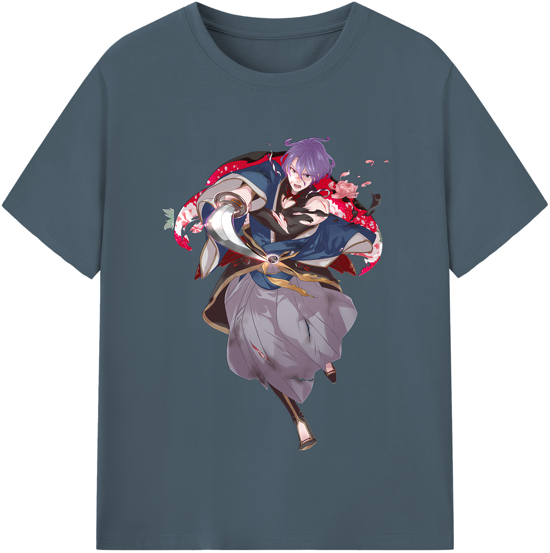 （画像用） 刀剣乱舞 Touken Ranbu 綿100％半袖Tシャツ（フロントプリント）